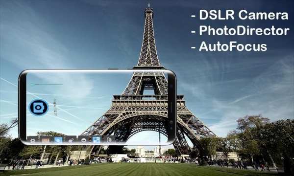 DSLR Camera - PhotoDirector 2 تصوير الشاشة