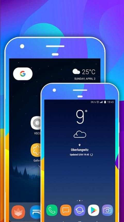S8 Launcher Pro, Galaxy theme - New Theme 2017 screenshot 5