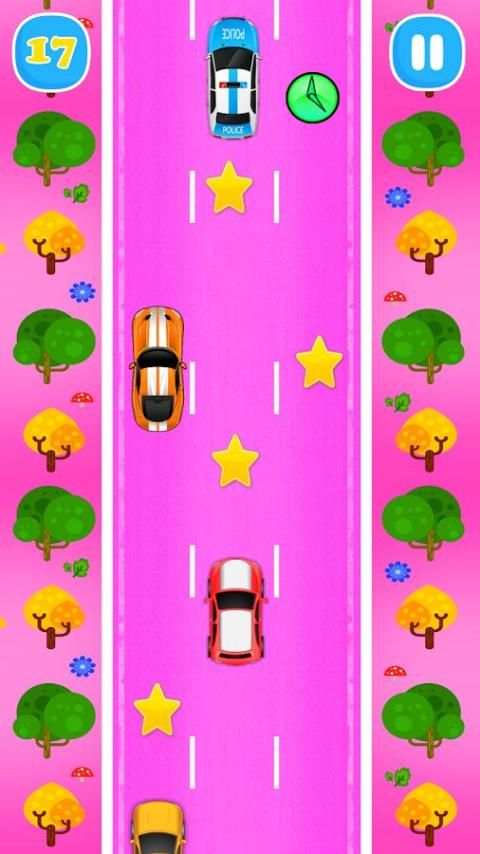 Girls Car Race - Fun Racing скриншот 1