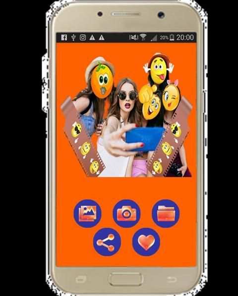 Camera Editor Emoji скриншот 7