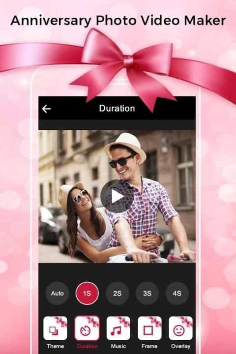 Anniversary Photo Video Maker With Music screenshot 4
