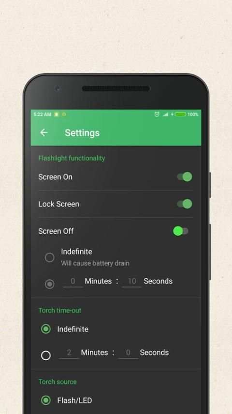 Quick Flashlight स्क्रीनशॉट 6