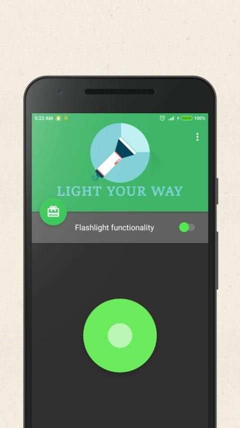 Quick Flashlight स्क्रीनशॉट 8
