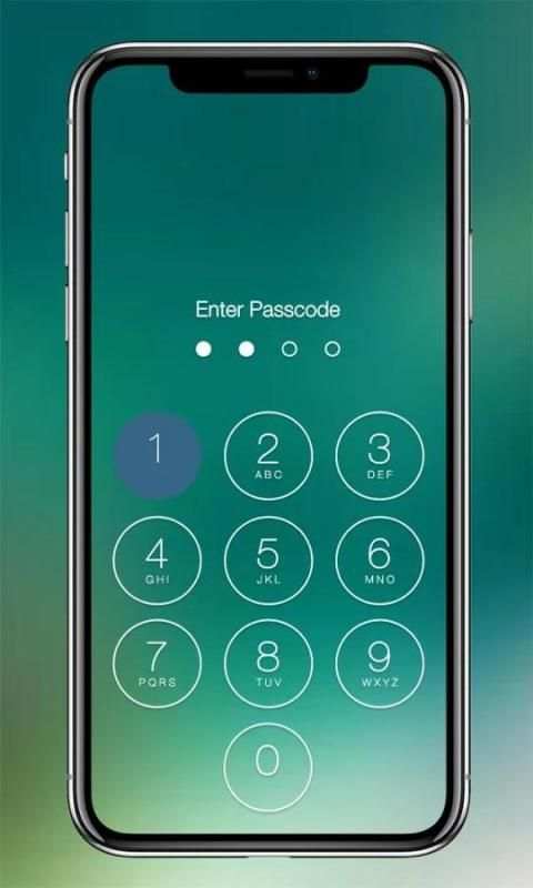 Phone X Lock Screen скриншот 1
