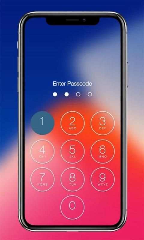 Phone X Lock Screen скриншот 5