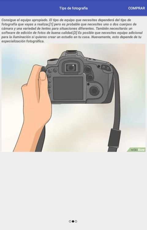 Tips de fotografía screenshot 1