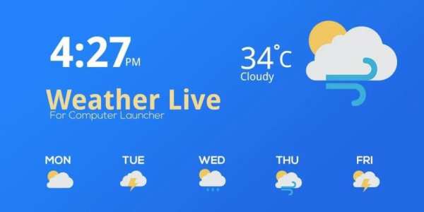 Weather Live for Computer Launcher screenshot 2
