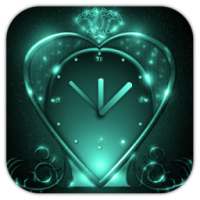 Heart Clock WallPaper on 9Apps