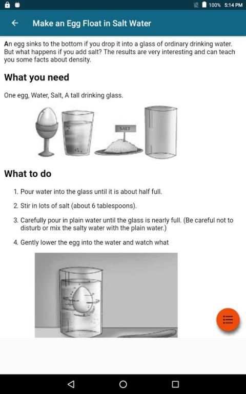 Science Experiments for Students screenshot 2