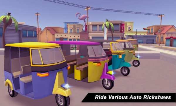 Auto Rickshaw Simulator स्क्रीनशॉट 4