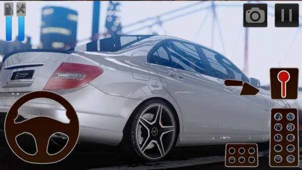 Car Driving Simulator Mercedes скриншот 3