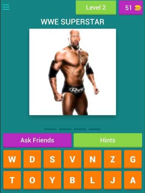 Guess The WWE Superstar 2017 screenshot 4