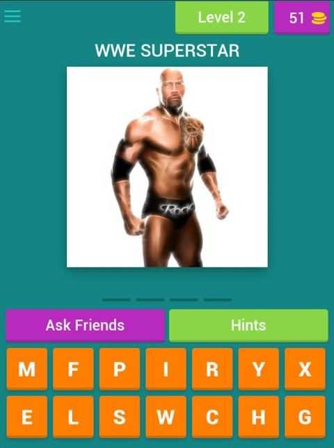 Guess The WWE Superstar 2017 screenshot 1