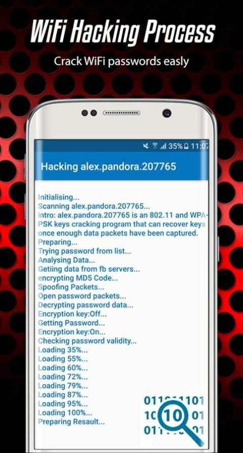 WiFi Password Cracker Simulator - Without Root скриншот 3