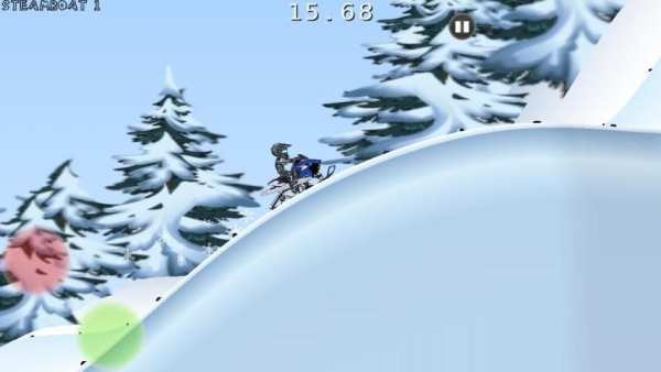 Snowmobile Hill Racing скриншот 12