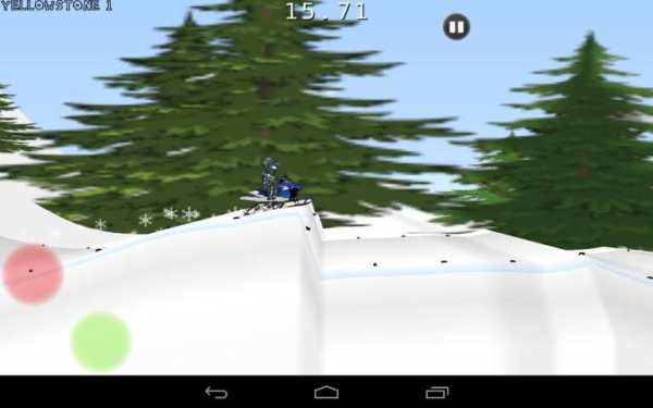 Snowmobile Hill Racing скриншот 6