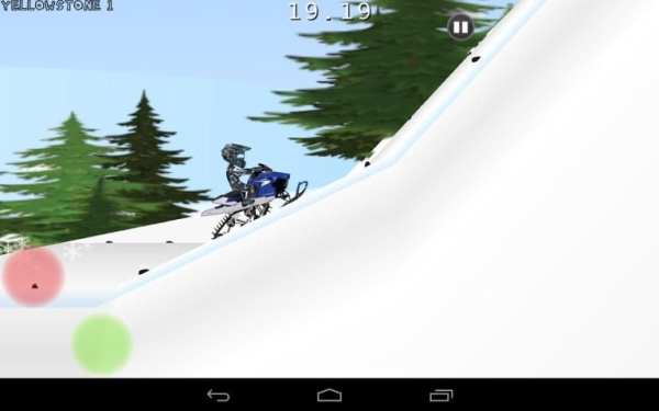 Snowmobile Hill Racing скриншот 7