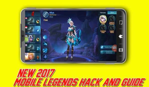 New Cheat Mobile Legend 2017 2 تصوير الشاشة
