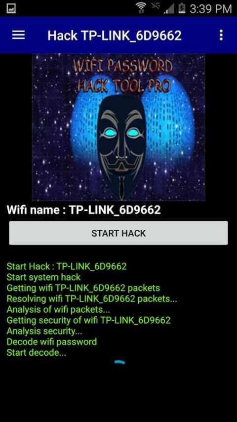 WIFI HACK PASSWORD TOOL PRO PRANK скриншот 2