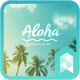 Aloha Launcher theme أيقونة