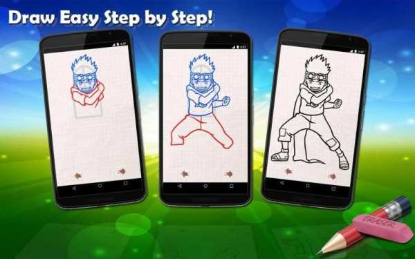 Drawing Lessons Naruto screenshot 3