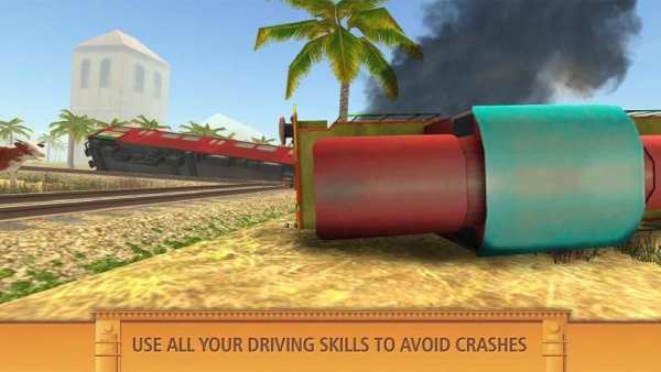 Local Indian Train Driving Sim स्क्रीनशॉट 1