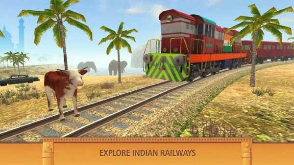 Local Indian Train Driving Sim स्क्रीनशॉट 4