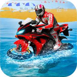 Water Surfer Moto Bike Race