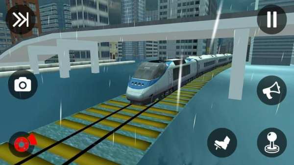 Aqua Water Train Driving Simulator screenshot 3