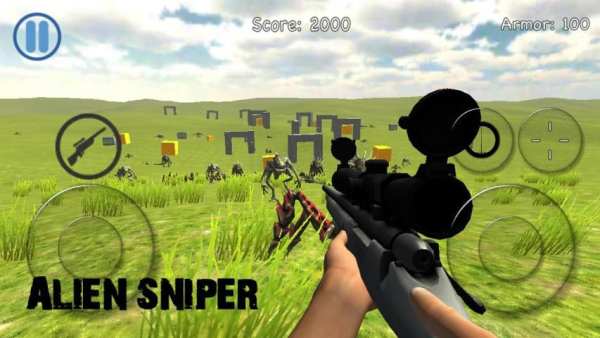 Alien Sniper 3D Combat screenshot 1