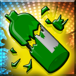 ikon Smash colored bottles 3d