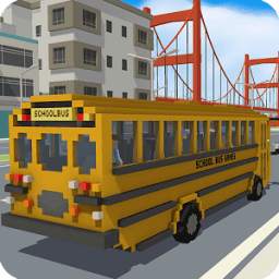 Blocky School Bus Simulator Craft