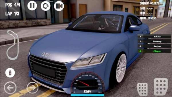 Car Racing Audi Game скриншот 3