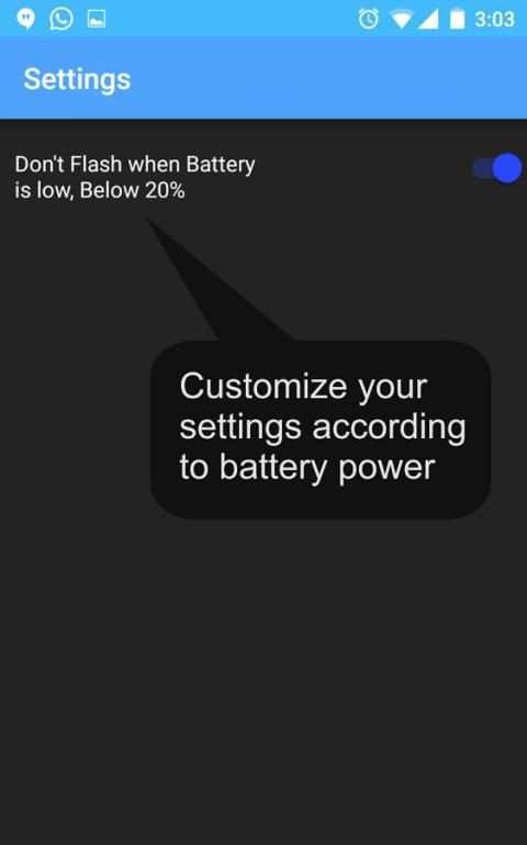 FlashLight Alerts on Call - Flash On call and SMS screenshot 1