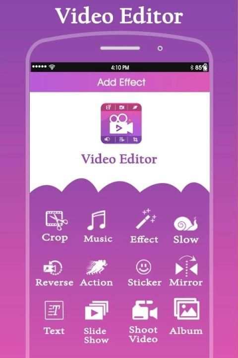 Video Editor : Video Cut, Merge, Slow Mo., Reverse screenshot 6