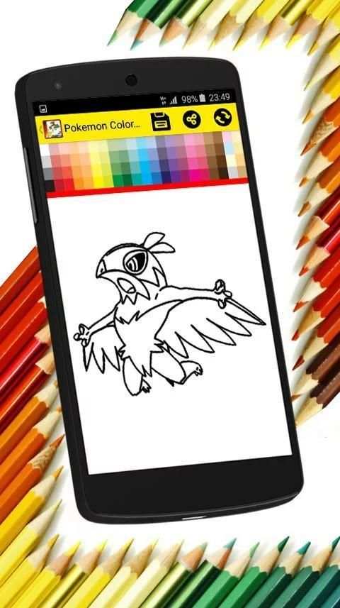 Coloring Book for Pokemo Monsters screenshot 5