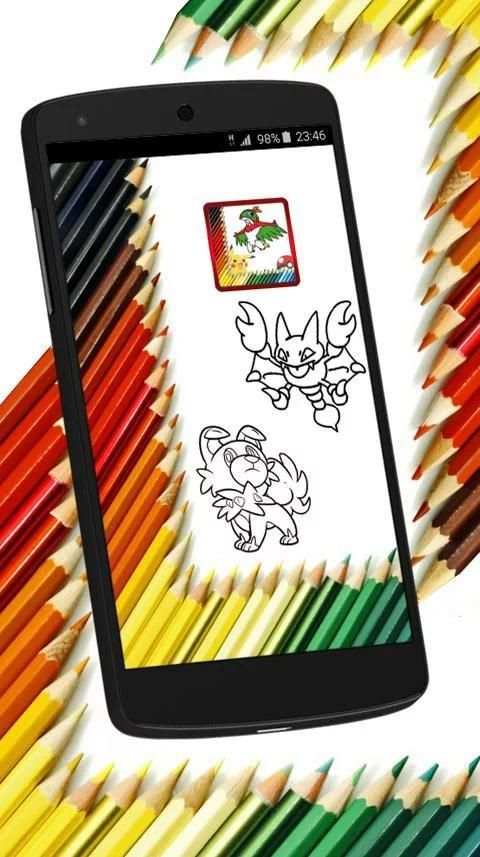 Coloring Book for Pokemo Monsters screenshot 8