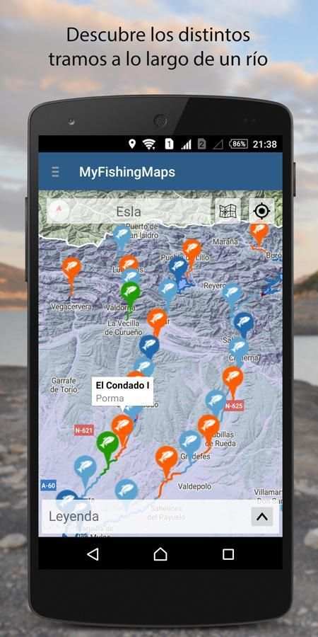 My Fishing Maps. Mapas y guía de pesca en España screenshot 5