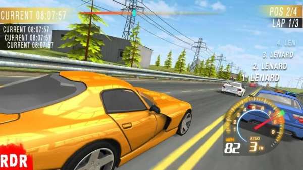 Traffic Racing Driver 4 تصوير الشاشة