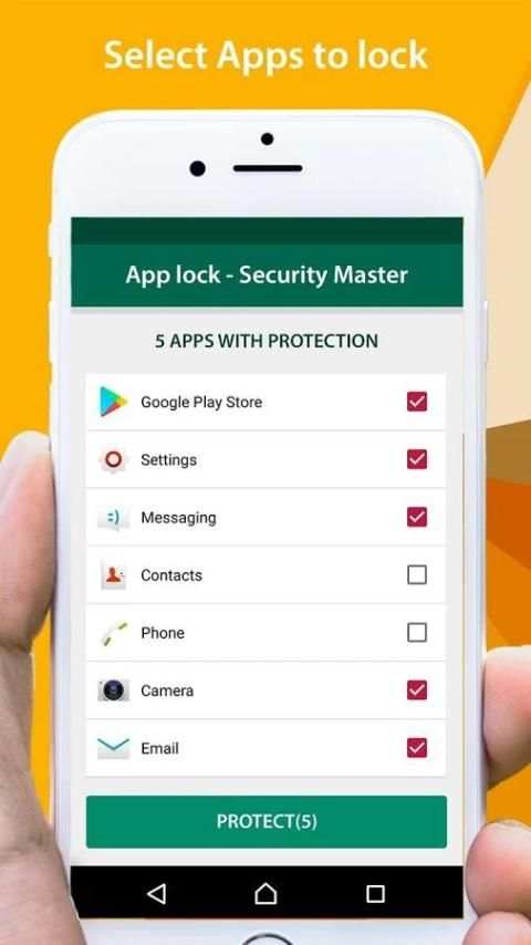 App Lock - Passcode Lock Apps स्क्रीनशॉट 2