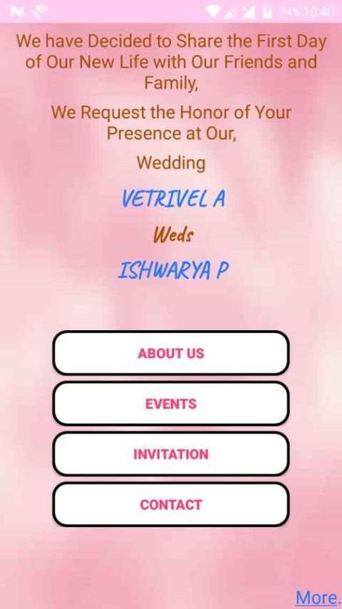 Vetri weds Ishu स्क्रीनशॉट 8