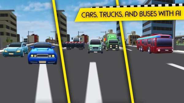 Real Car Taxi Driver : Traffic Simulator 2017 3D screenshot 3