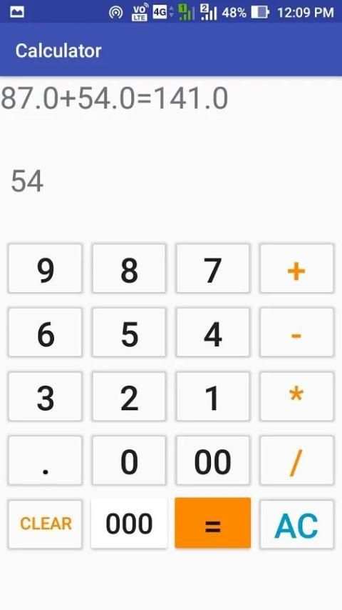 Calculator screenshot 4