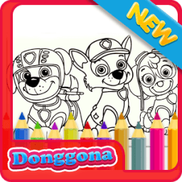 Coloring Paw Kids иконка
