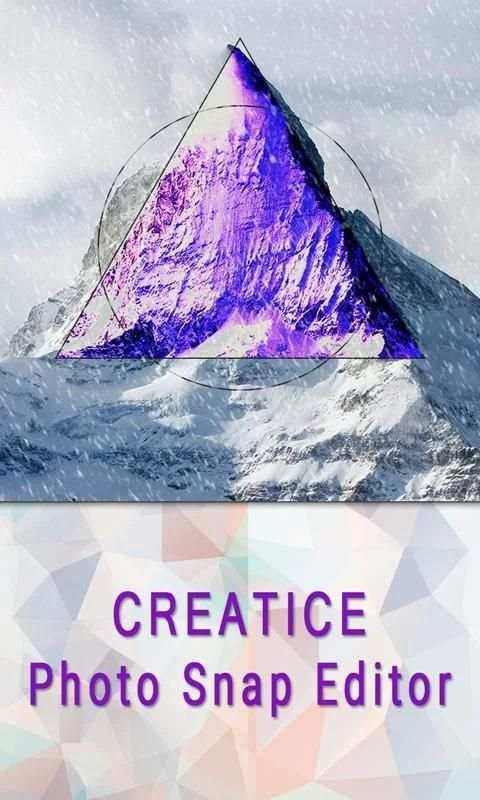 Creative Photo Snap Editor screenshot 1