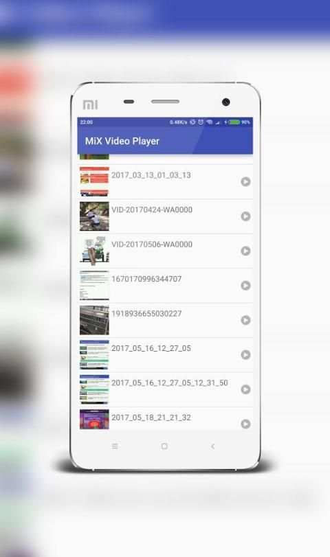 MiX Video Player स्क्रीनशॉट 3