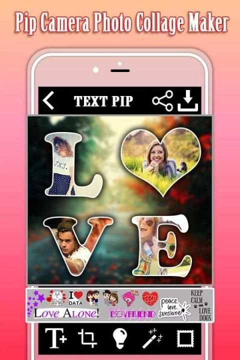 PIP Camera Photo Collage Maker स्क्रीनशॉट 5