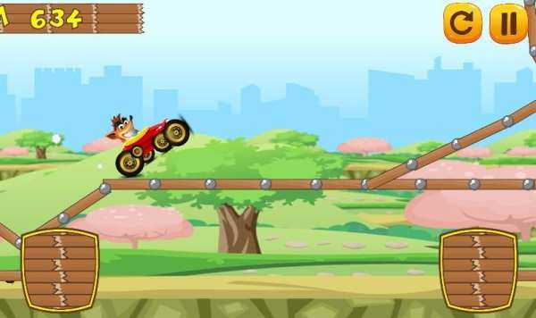 Bandicoot Car Racing скриншот 5