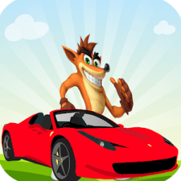 Bandicoot Car Racing أيقونة
