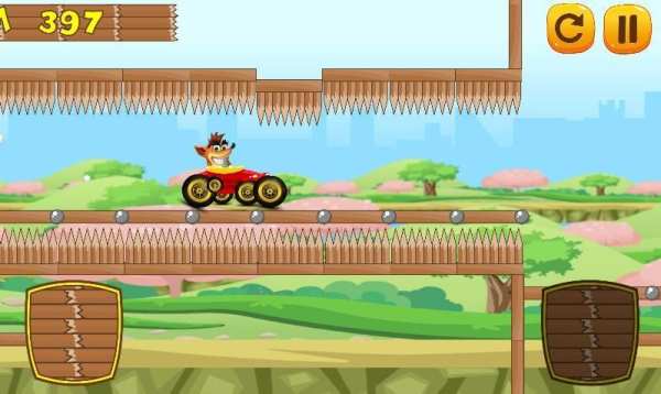 Bandicoot Car Racing 4 تصوير الشاشة